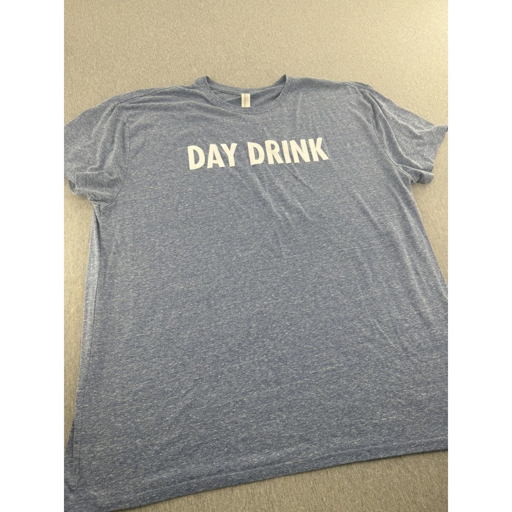 Deep Eddy Vodka T-Shirt Men XXL Graphic Print Blue